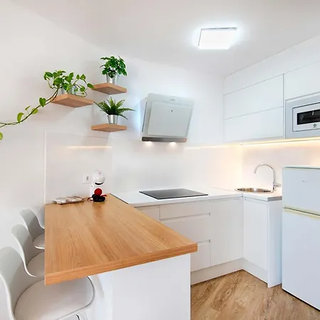 Estudio Moderno Con Terraza Y Vistas Al Mar