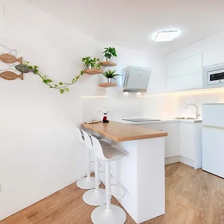 Estudio Moderno Con Terraza Y Vistas Al Mar Ampuriabrava